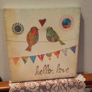 🐦 Hello Love Bird Canvas 🐦